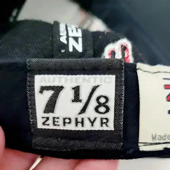 Nebraska Cornhuskers 100% wool  NCAA Zephyr Fitted Hat size 7 1/8 - Picture 10 of 10